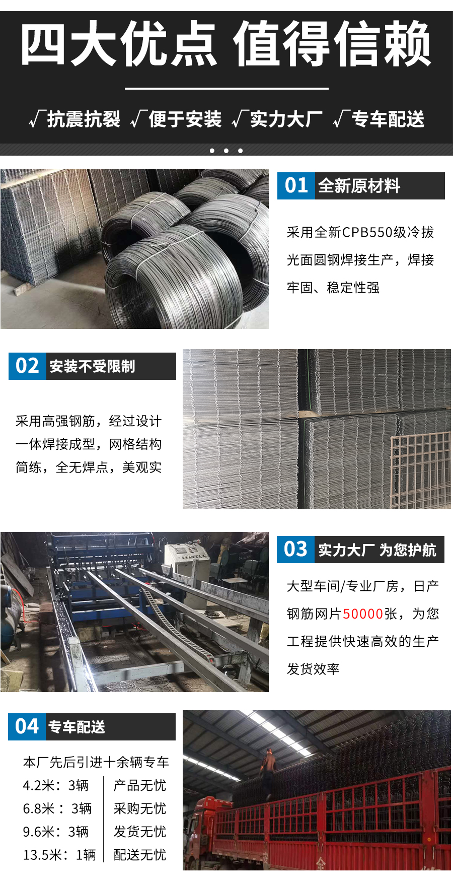 建筑钢筋网片-工地钢筋防裂铁丝网片-钢筋焊接网 建筑钢筋网片-工地钢筋防裂铁丝网片-钢筋焊接网